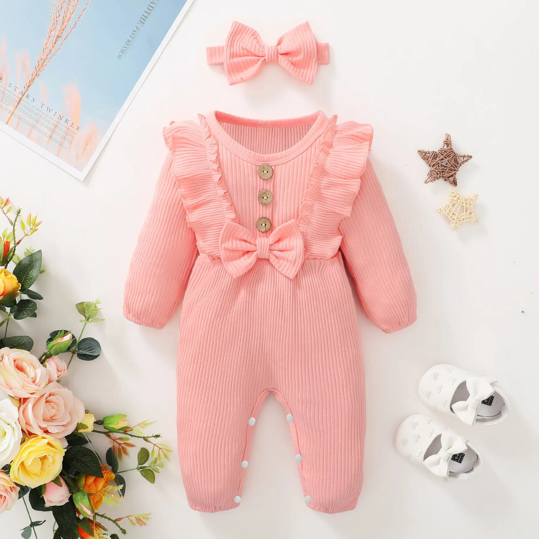 Newborn Baby Girl Romper